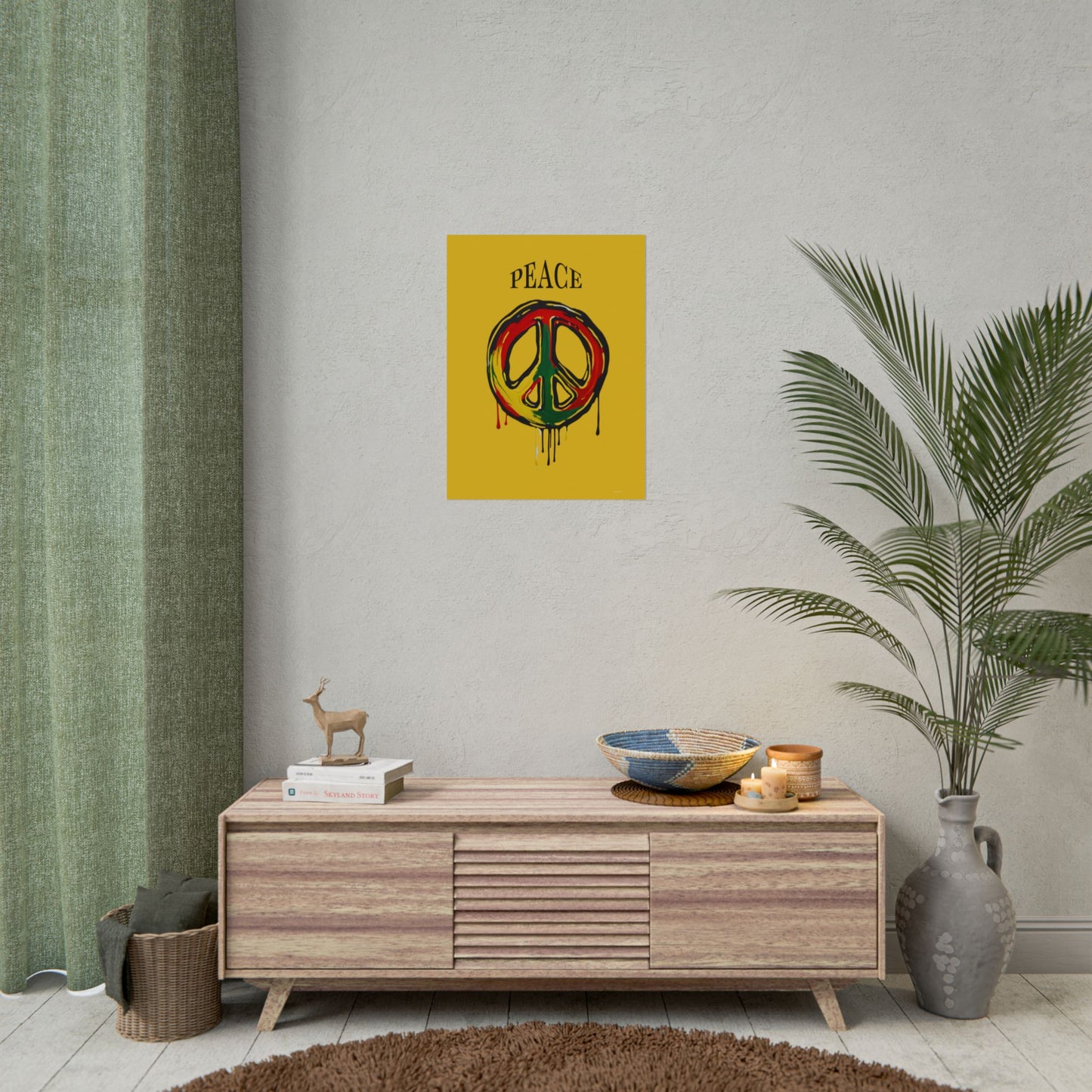 Rooted & Rising — Peace | Fine Art Poster