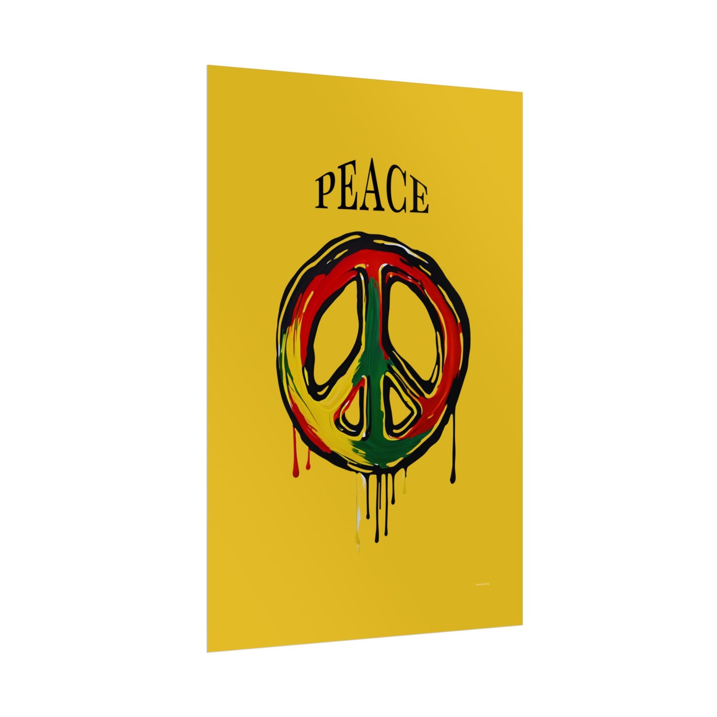 Rooted & Rising — Peace | Fine Art Poster