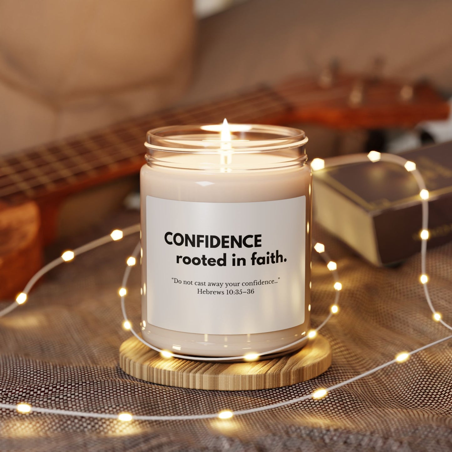 Confidence Rooted in Faith Soy Candle | Faith-Inspired  Home Decor