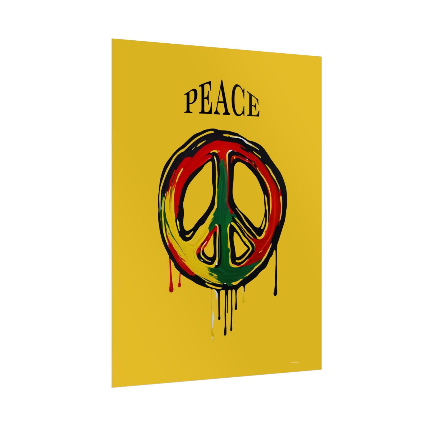Rooted & Rising — Peace | Fine Art Poster