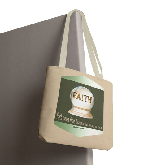 Keep The Faith - Inspirational Tote Bag