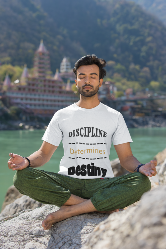 Discipline Determines Destiny - Unisex Heavy Cotton Tee