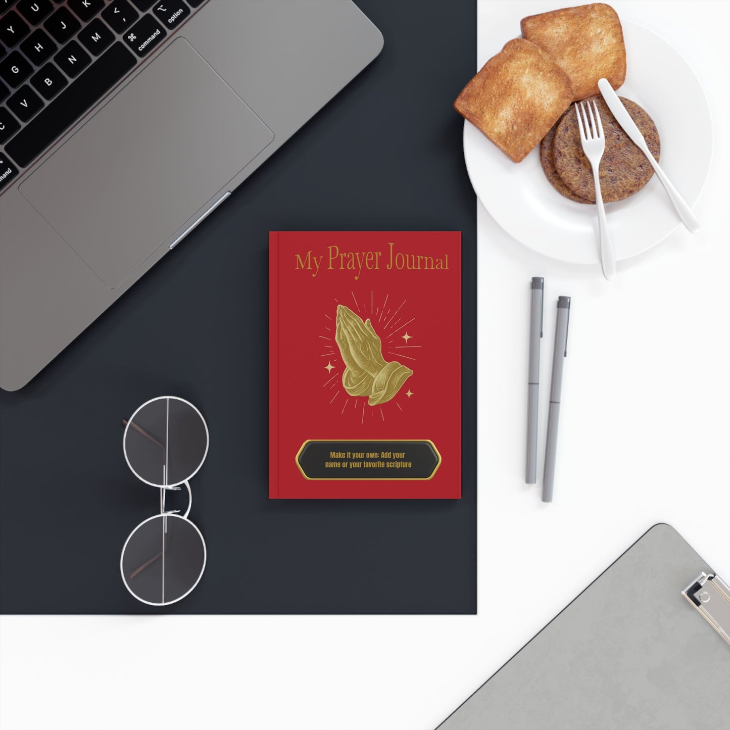 My Prayer Journal (dark red) | Inspirational Journal