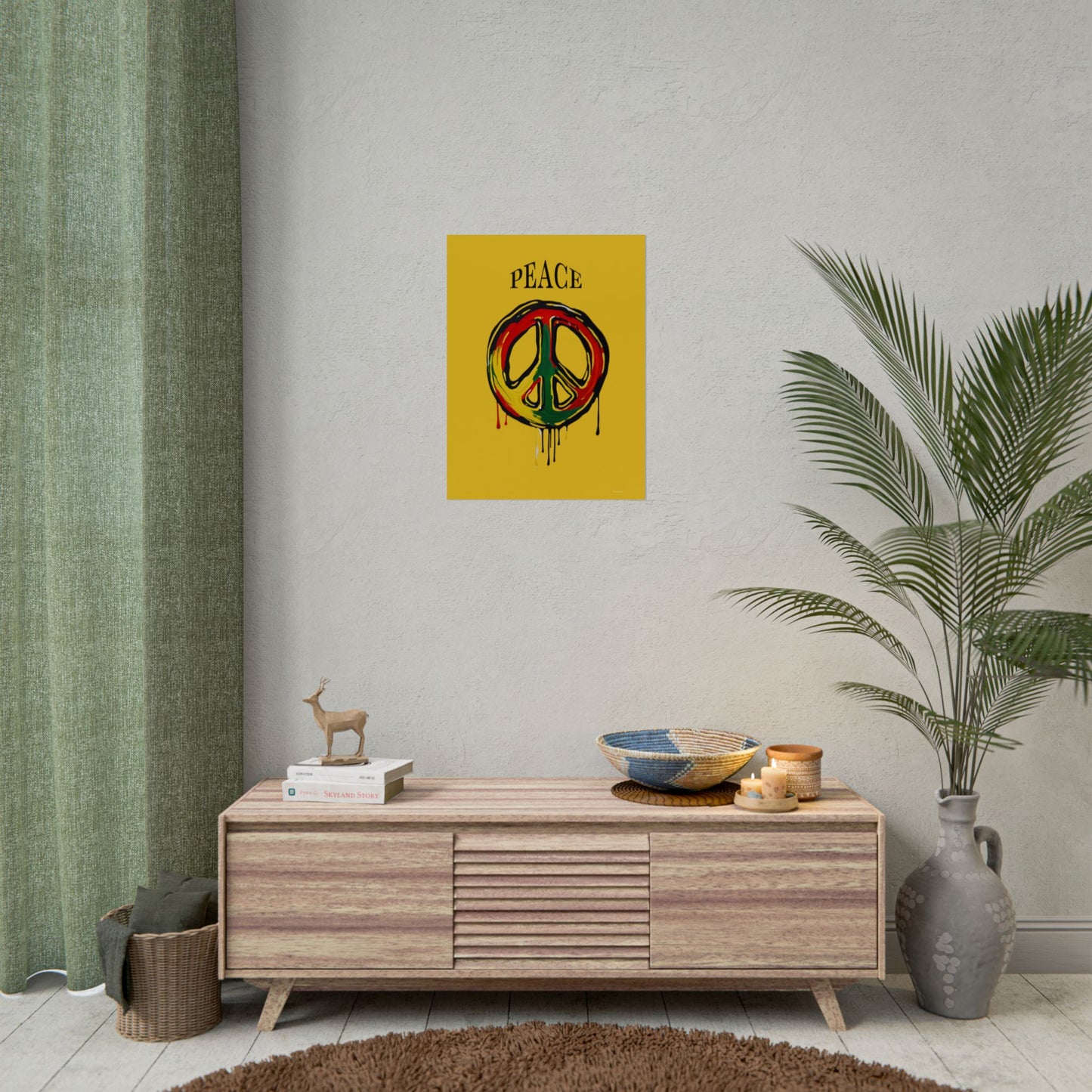 Rooted & Rising — Peace | Fine Art Poster
