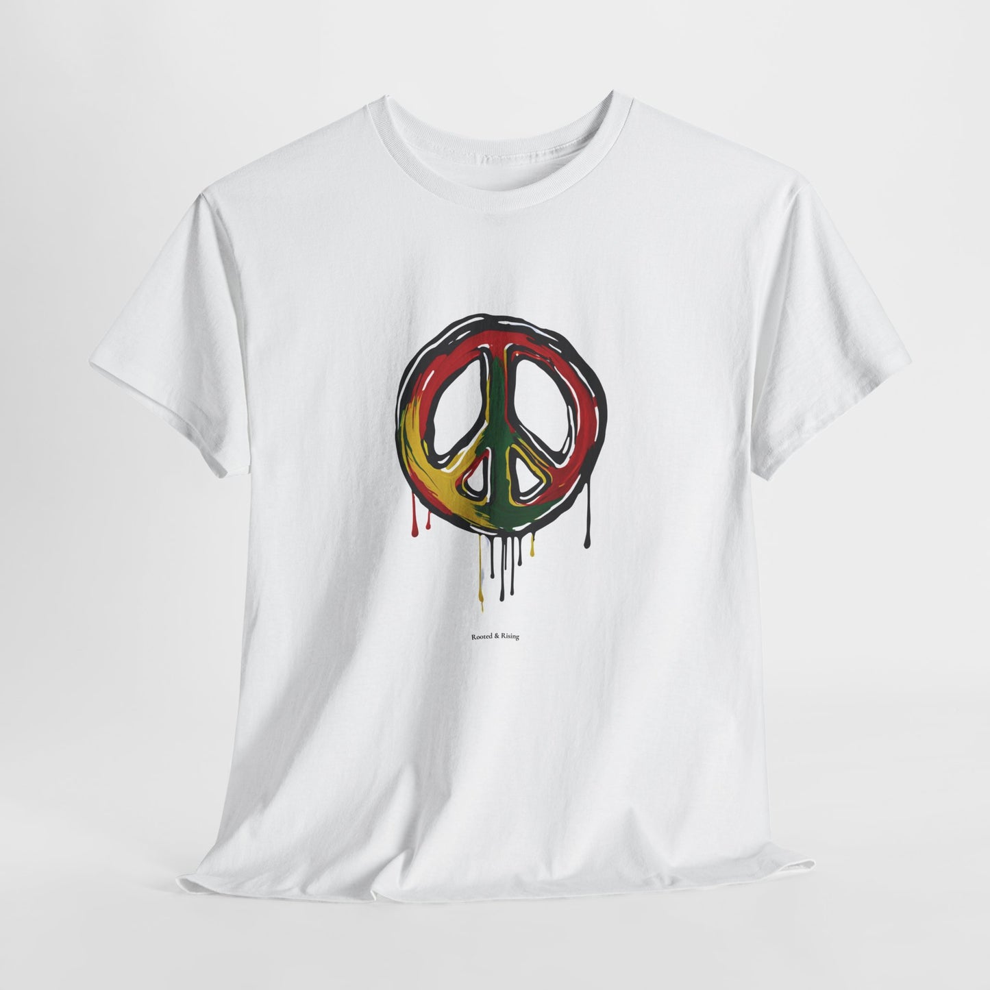 Rooted & Rising T-Shirt (Peace Sign) | Humble Strength UnisexTee