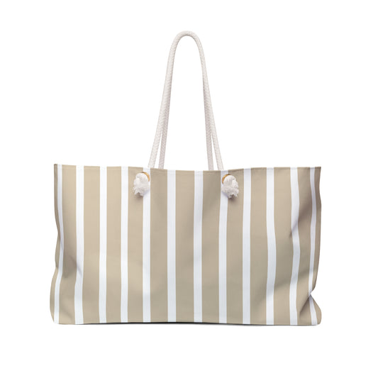 La Strie (tan) - Weekender Bag for Travel & Special Occasions