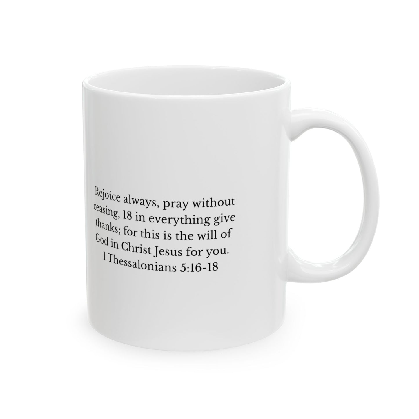 The Devil Prey, You Pray | Christian Faith Mug (11oz)