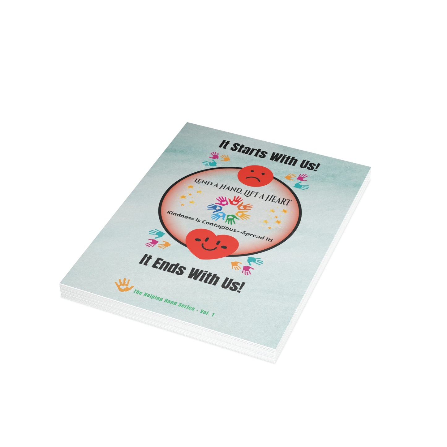 Lend a Hand, Lift a Heart Vol. 1 | Postcards - Vertical