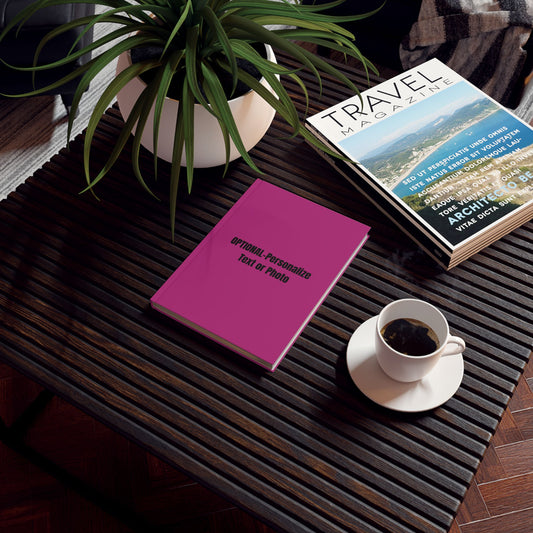 Make-It-Your Own (pink) | Personalized Hard Backed Journal