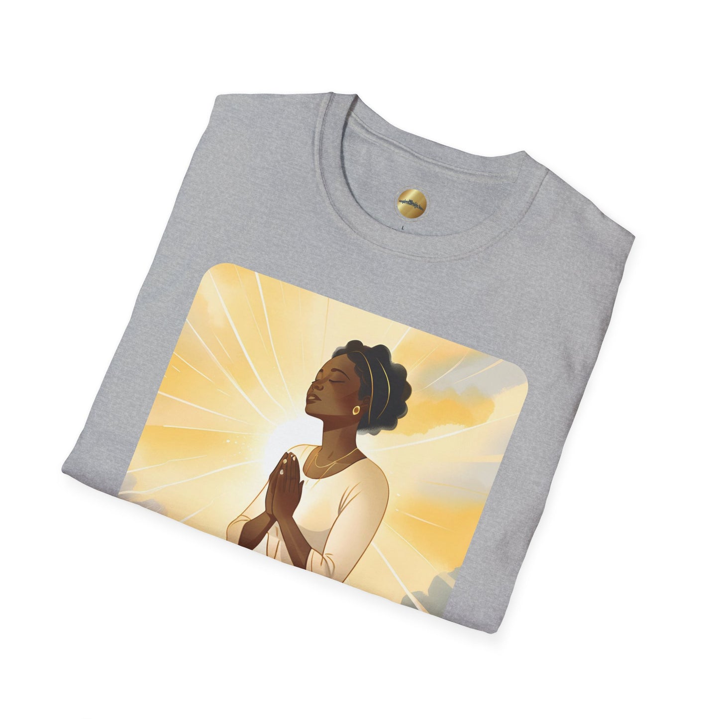 Thank You Lord - Unisex Softstyle T-Shirt - Inspirational Prayer Tee