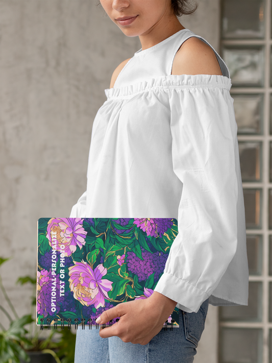 Purple Haze - Personalized Spiral Notebook