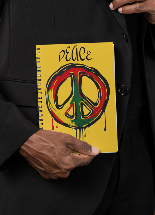 Peace - Personalized Spiral Notebook