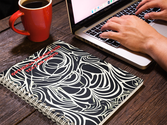 Amazed - Personalized Spiral Notebook