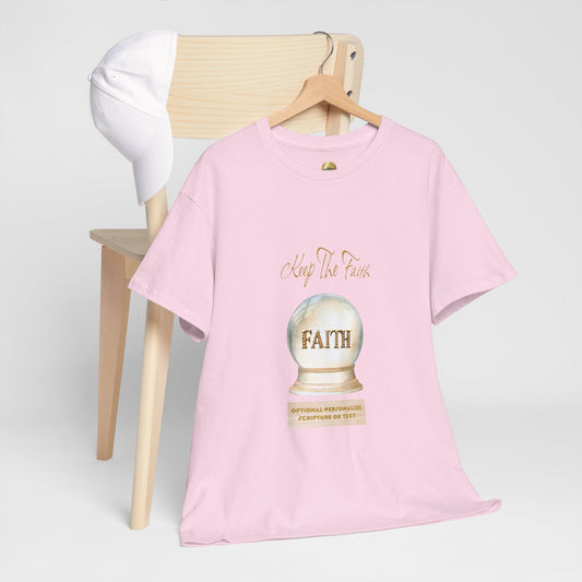 Keep The Faith - Inspirited Unisex Heavy Cotton Tee