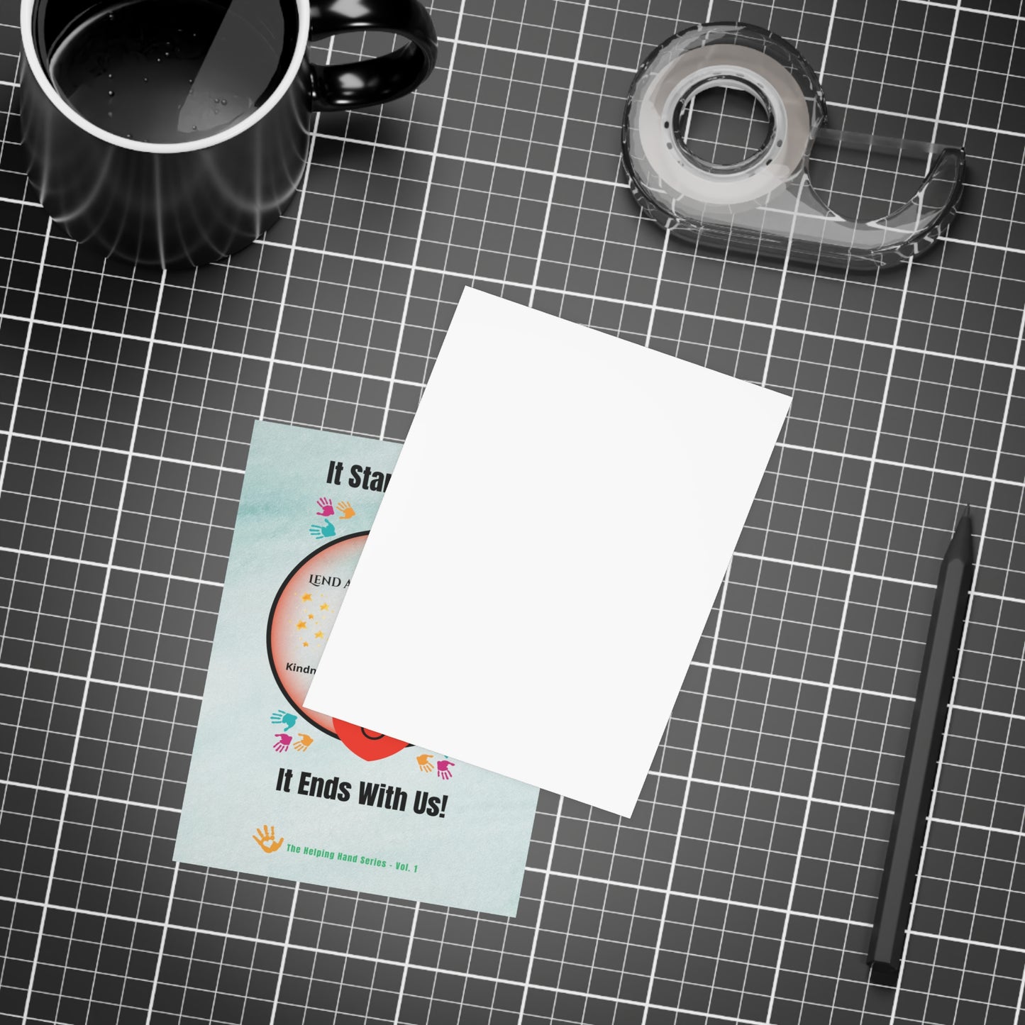 Lend a Hand, Lift a Heart Vol. 1 | Postcards - Vertical