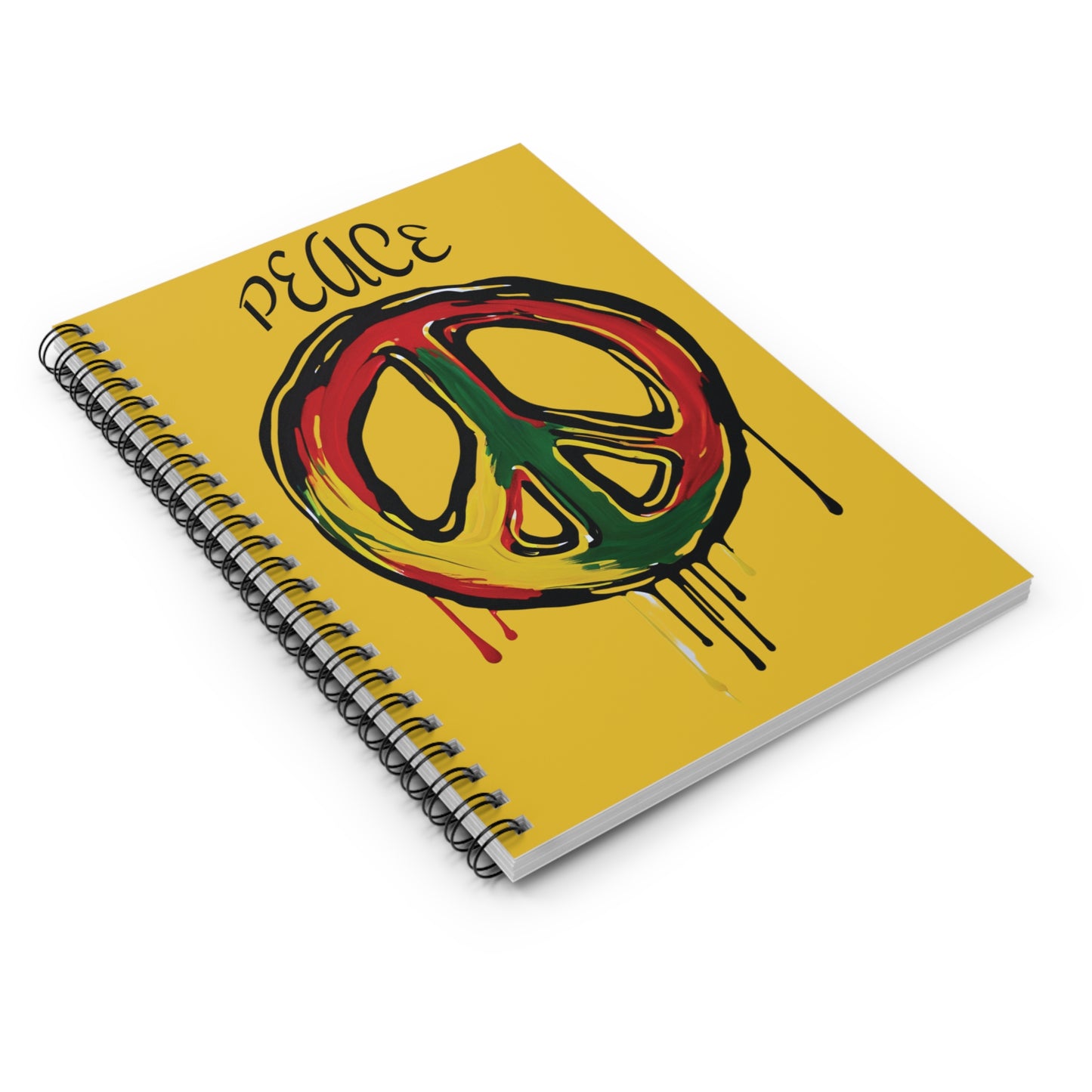 Peace - Personalized Spiral Notebook