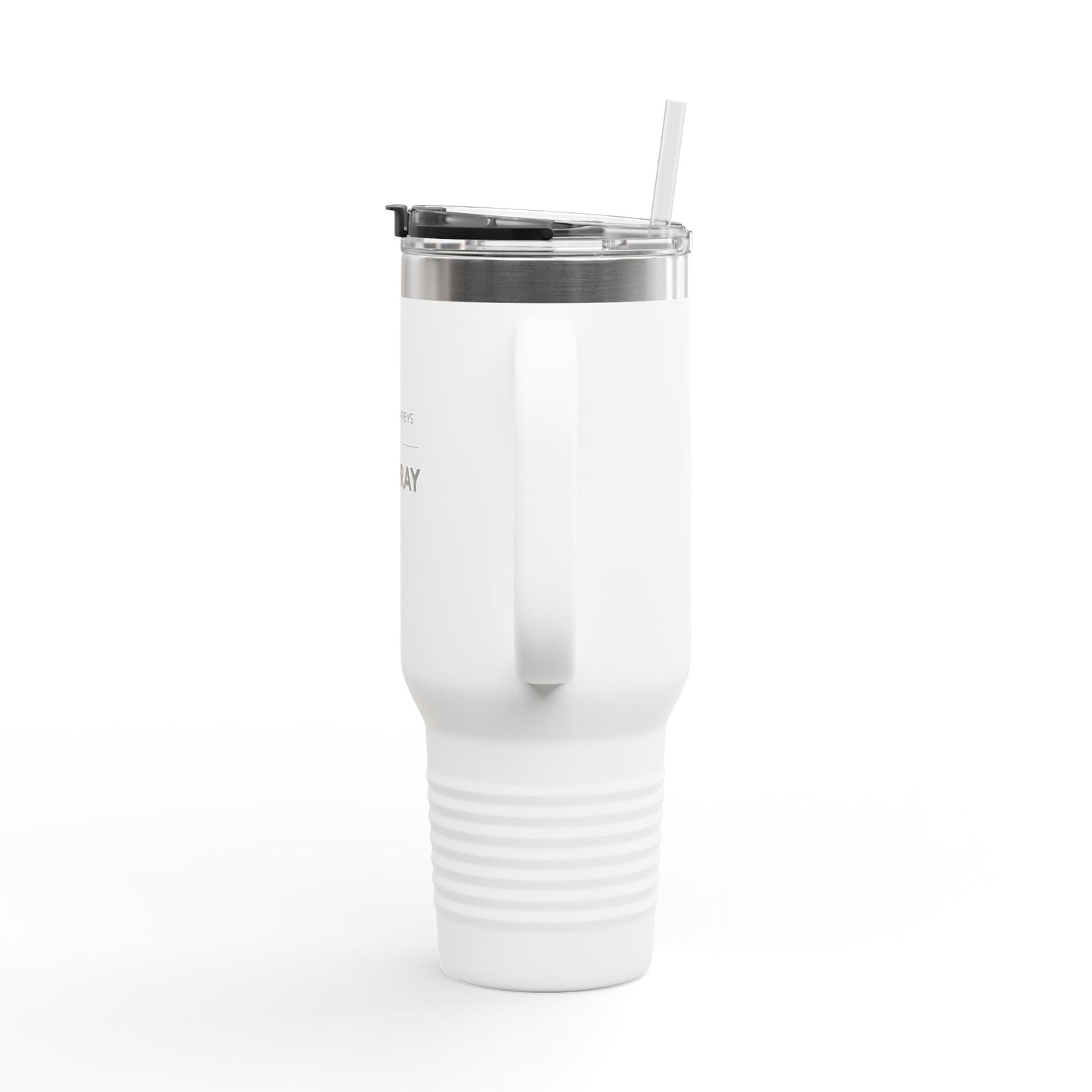The Devil Preys, You Pray | 40oz Faith Reminder Tumbler