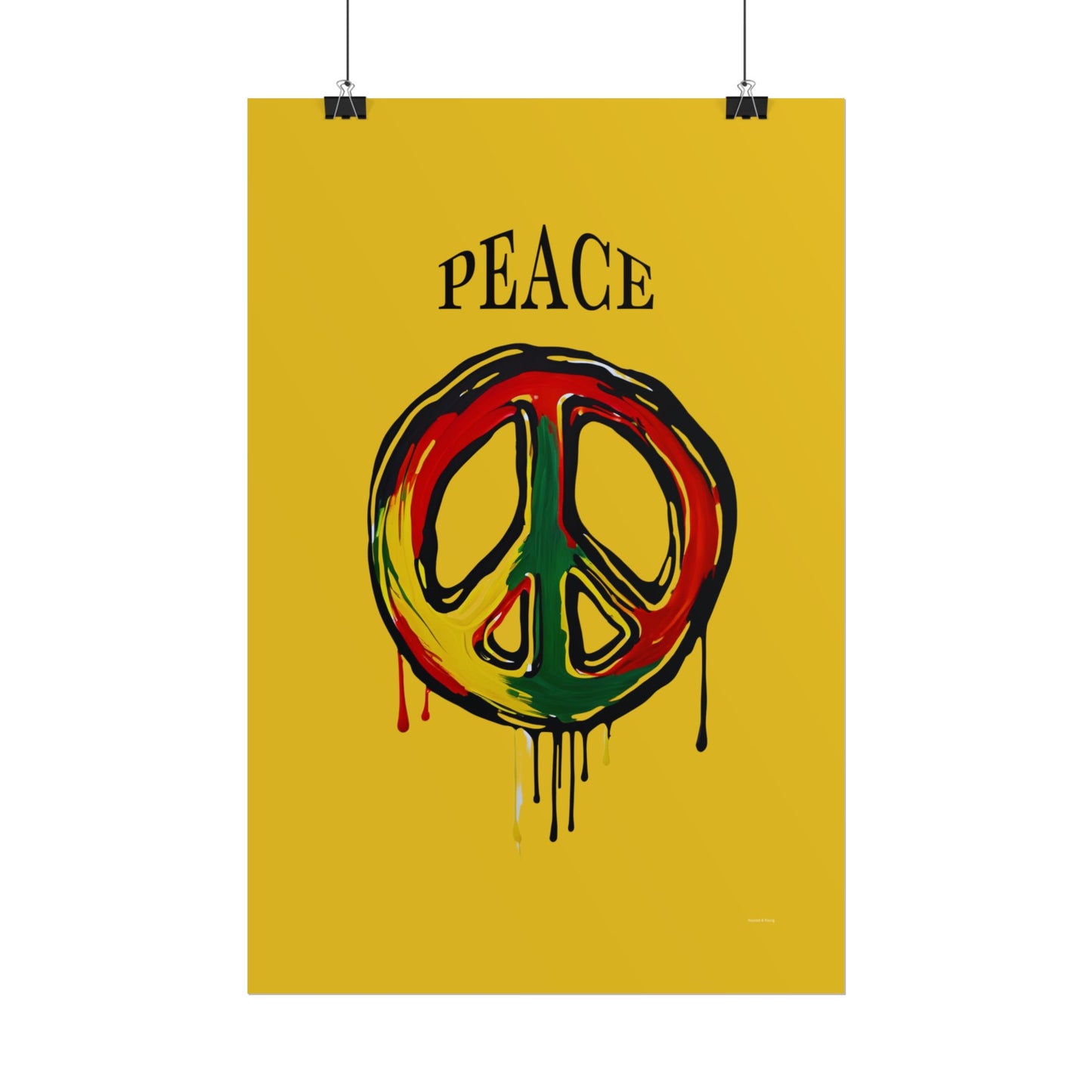 Rooted & Rising — Peace | Fine Art Poster