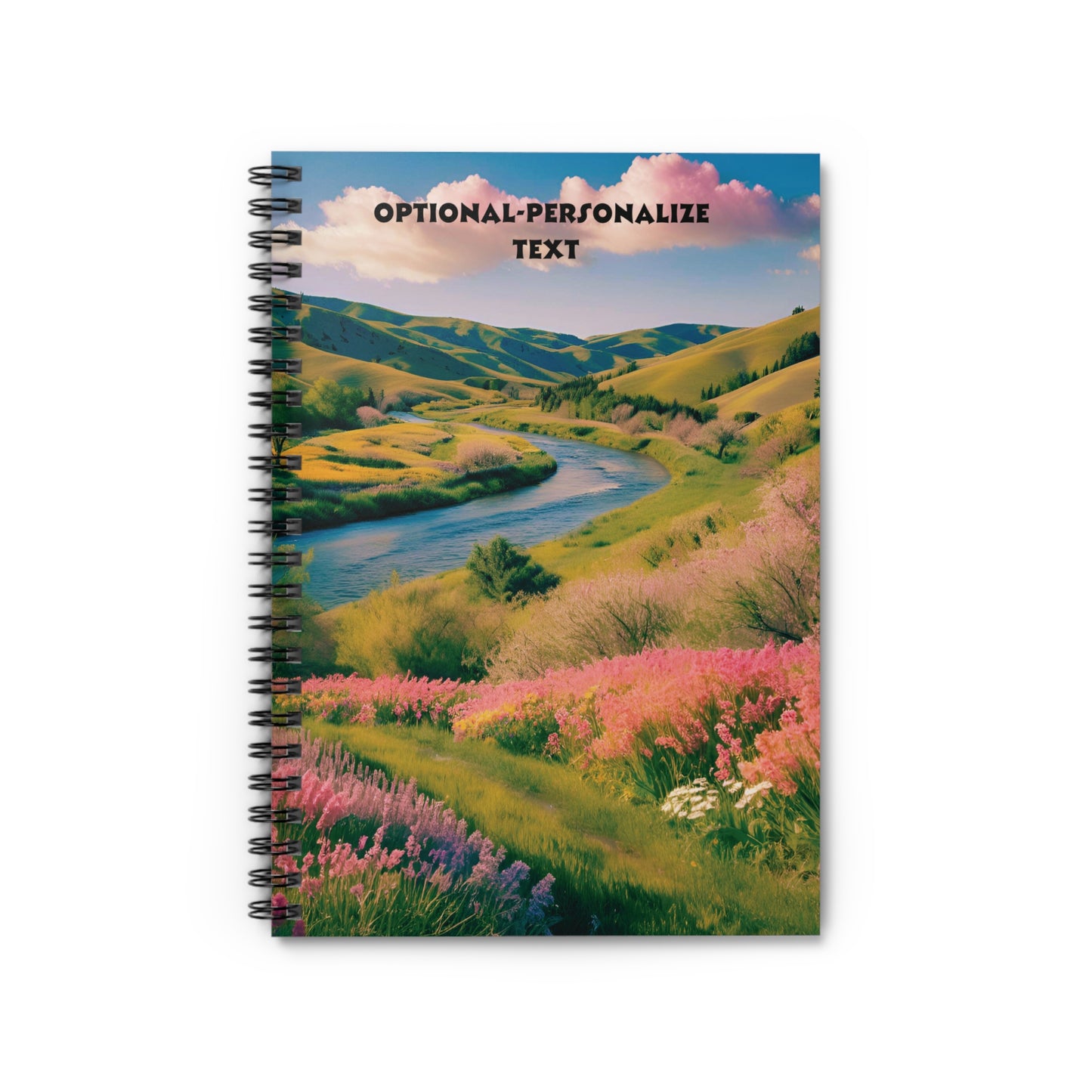 Countryview - Personalized Spiral Notebook