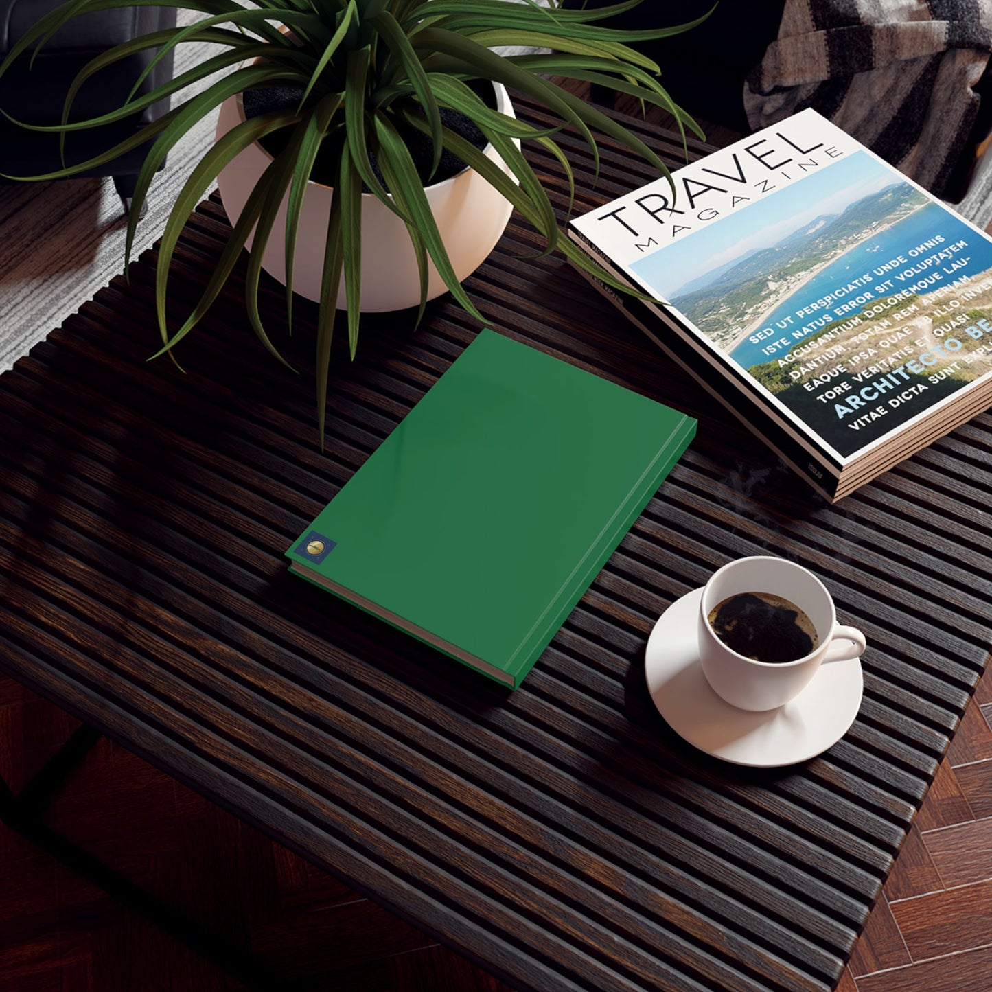 Make-It-Your Own (dark green) | Personalized Hard Backed Journal