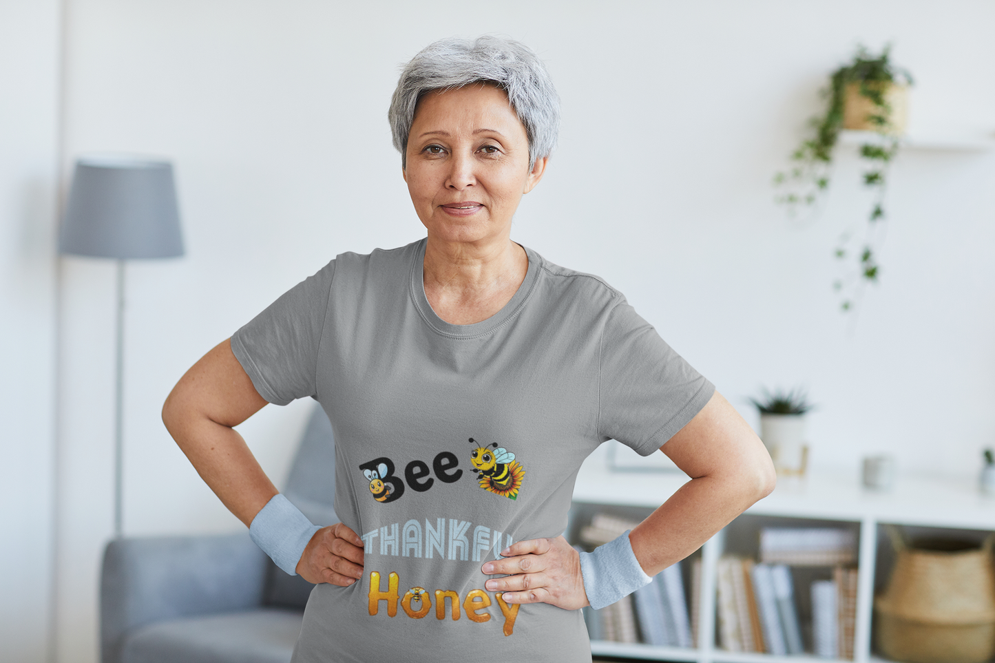 Bee Thankful Honey - Heavy Cotton Tee