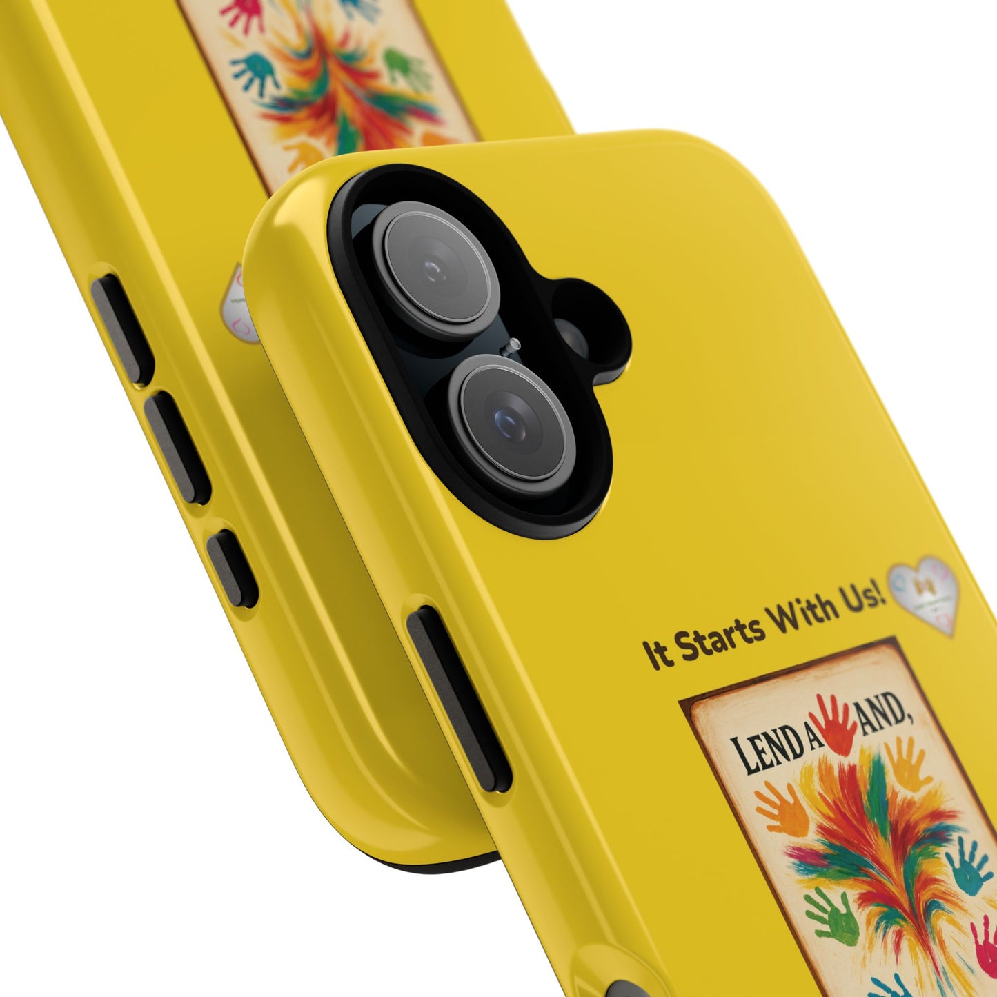 Lend a Hand, Lift a Heart - Phone Case iPhone Vol. 2  | "Kindness in Hand. Power in Your Palm."