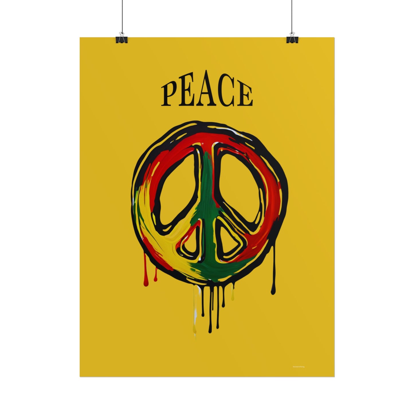 Rooted & Rising — Peace | Fine Art Poster