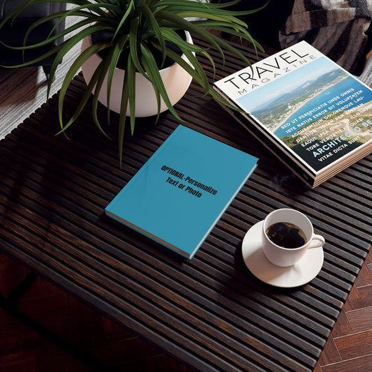 Make-It-Your Own (turquoise) | Personalized Hard Backed Journal