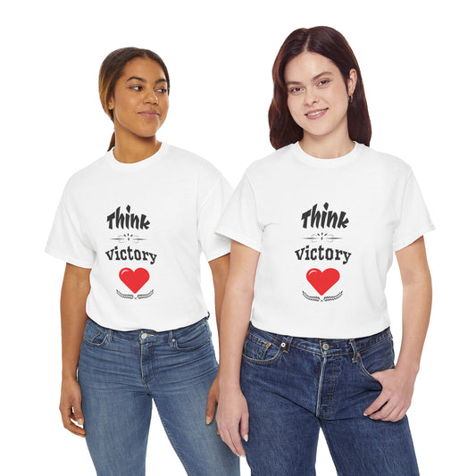Think Victory - Unisex Heavy Cotton Tee