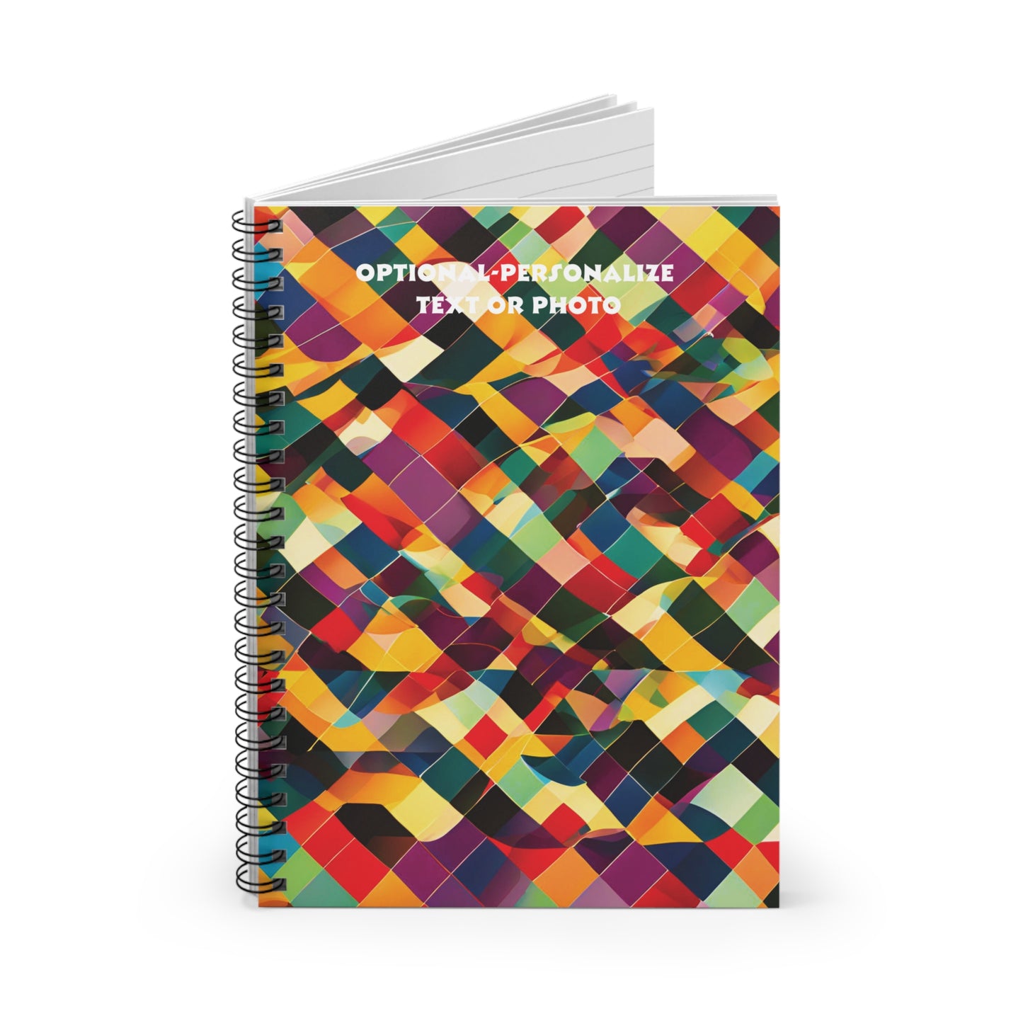 Colorful - Personalized Spiral Notebook