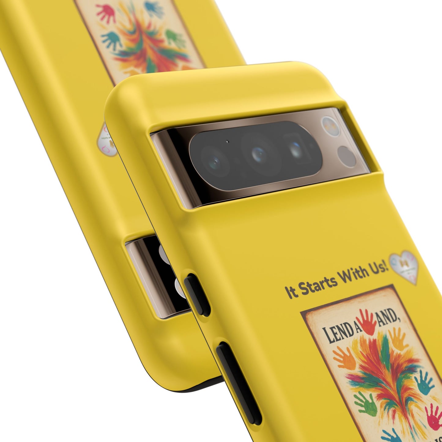 Lend a Hand, Lift a Heart - Phone Case Google Pixel Vol. 2 | "Tech Meets Tenderness."