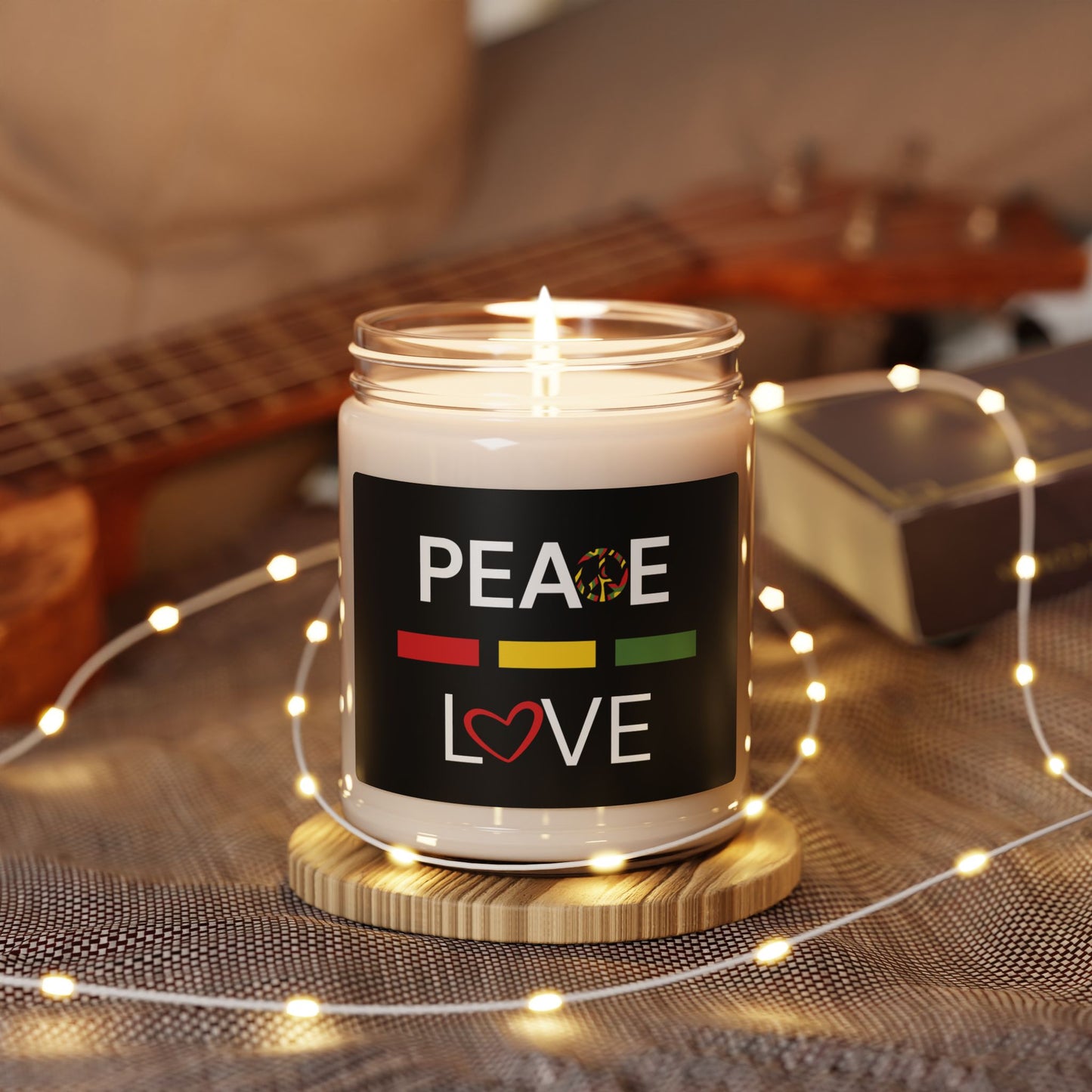 Peace Love Aromatherapy Soy Candle – Faith-Inspired Home Décor | 9oz