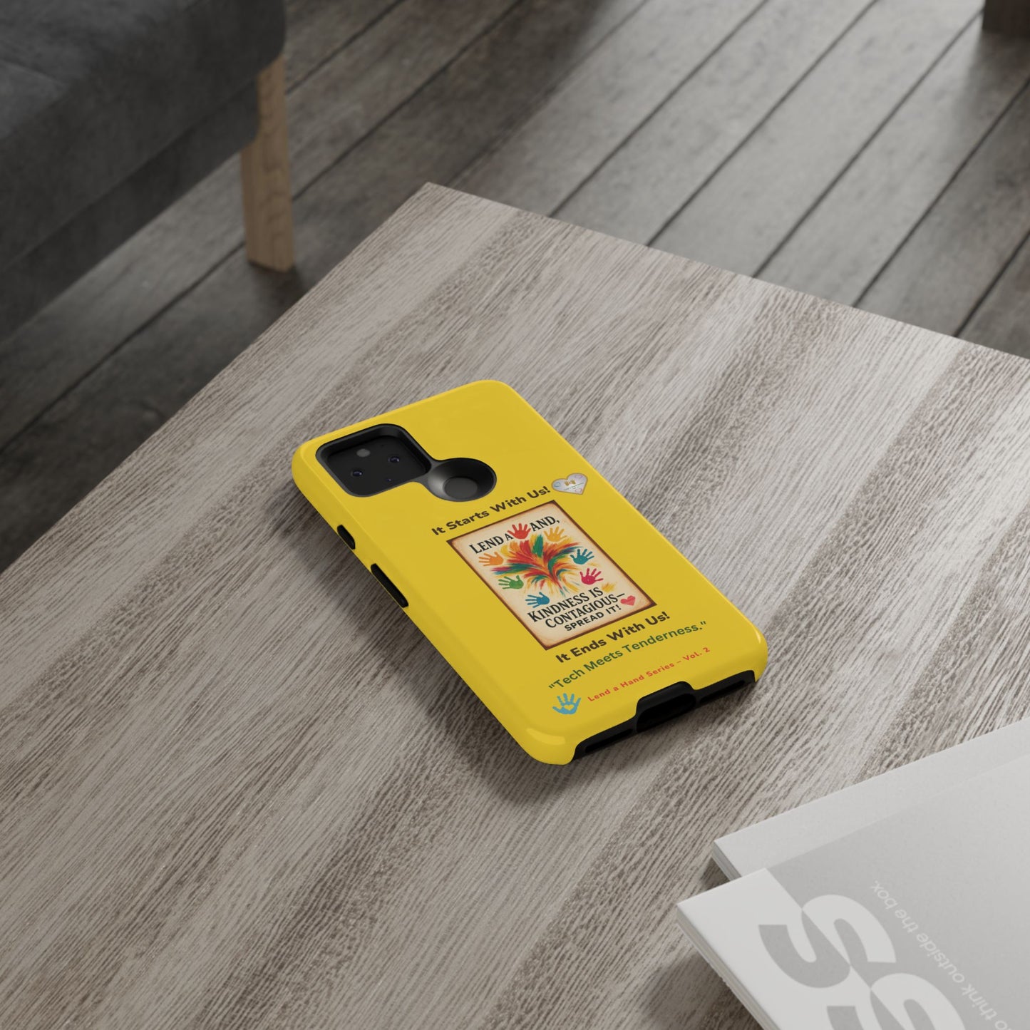 Lend a Hand, Lift a Heart - Phone Case Google Pixel Vol. 2 | "Tech Meets Tenderness."