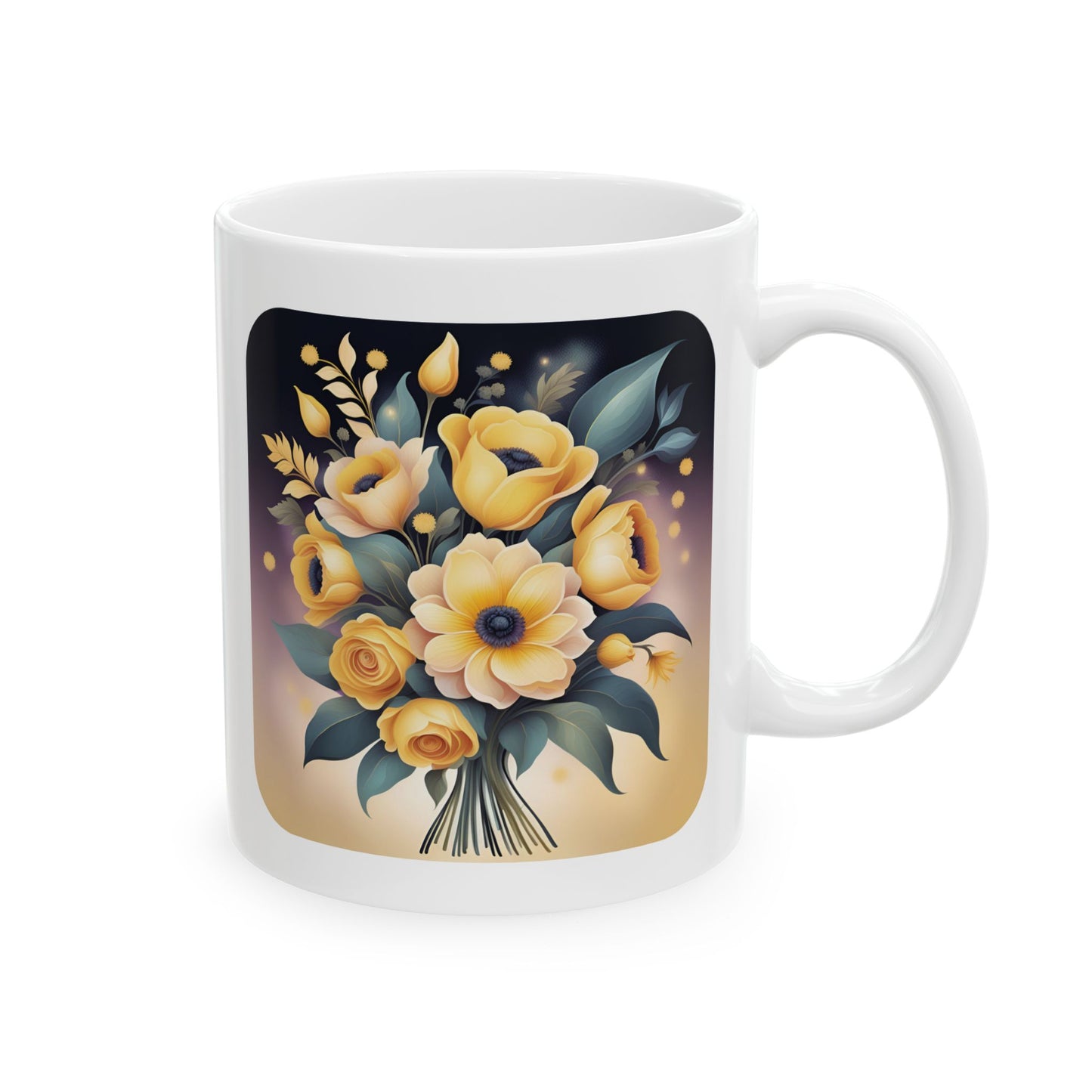 Floral Delight - Ceramic Mug