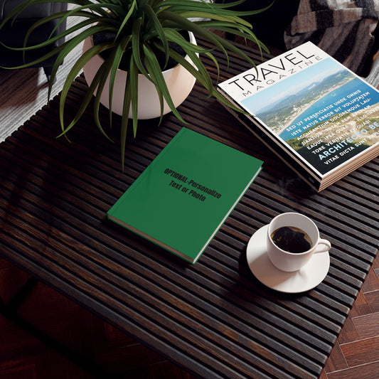 Make-It-Your Own (dark green) | Personalized Hard Backed Journal
