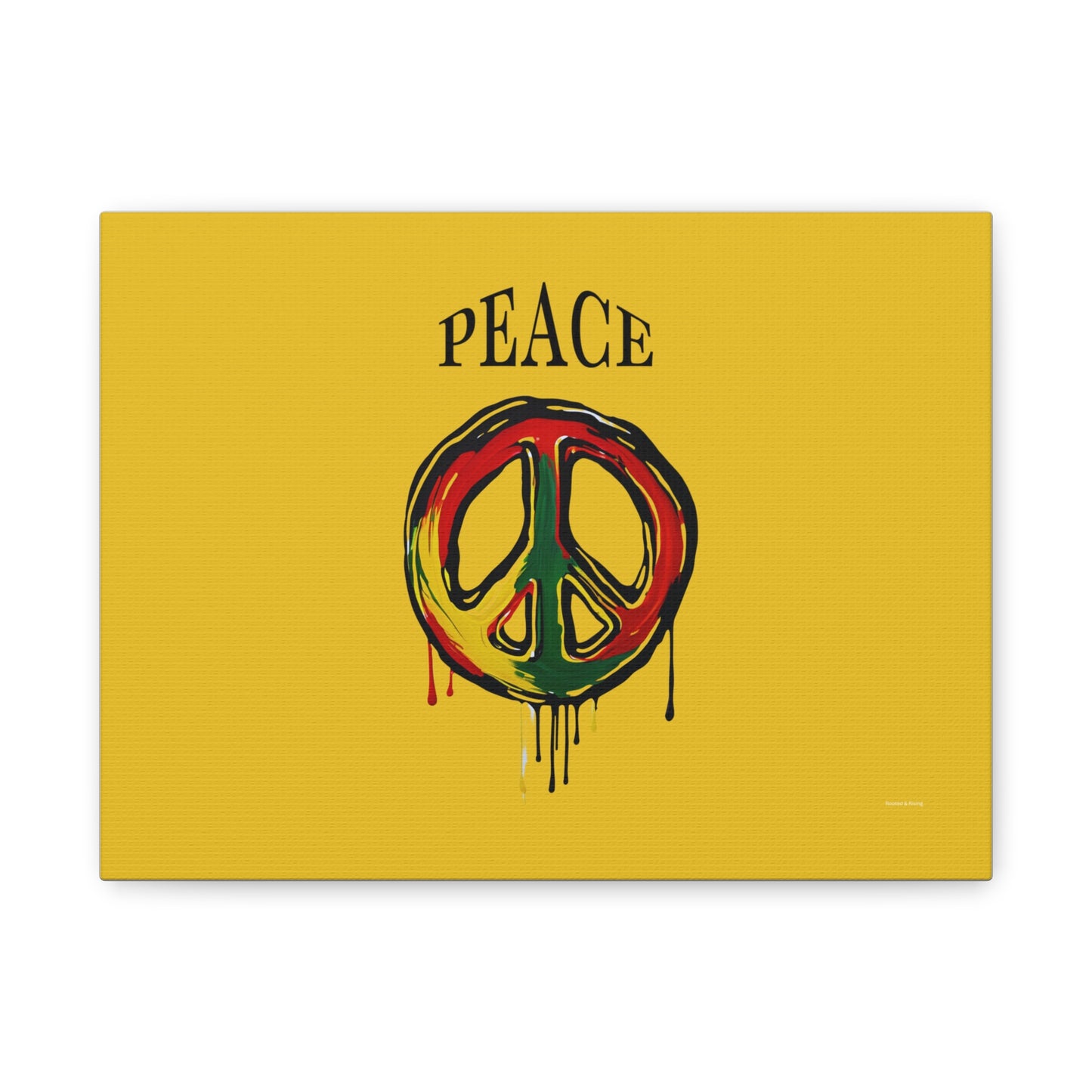 Rooted & Rising — Peace | Canvas Wall Art