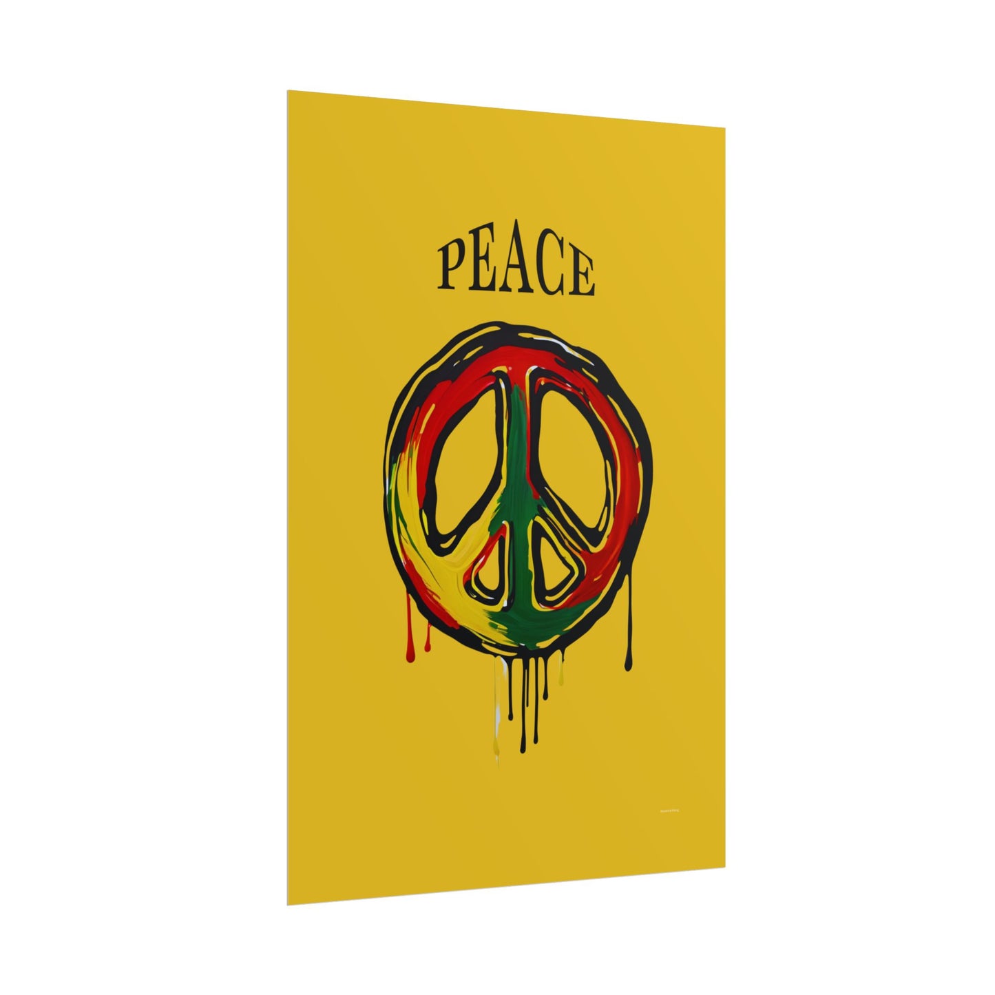 Rooted & Rising — Peace | Fine Art Poster