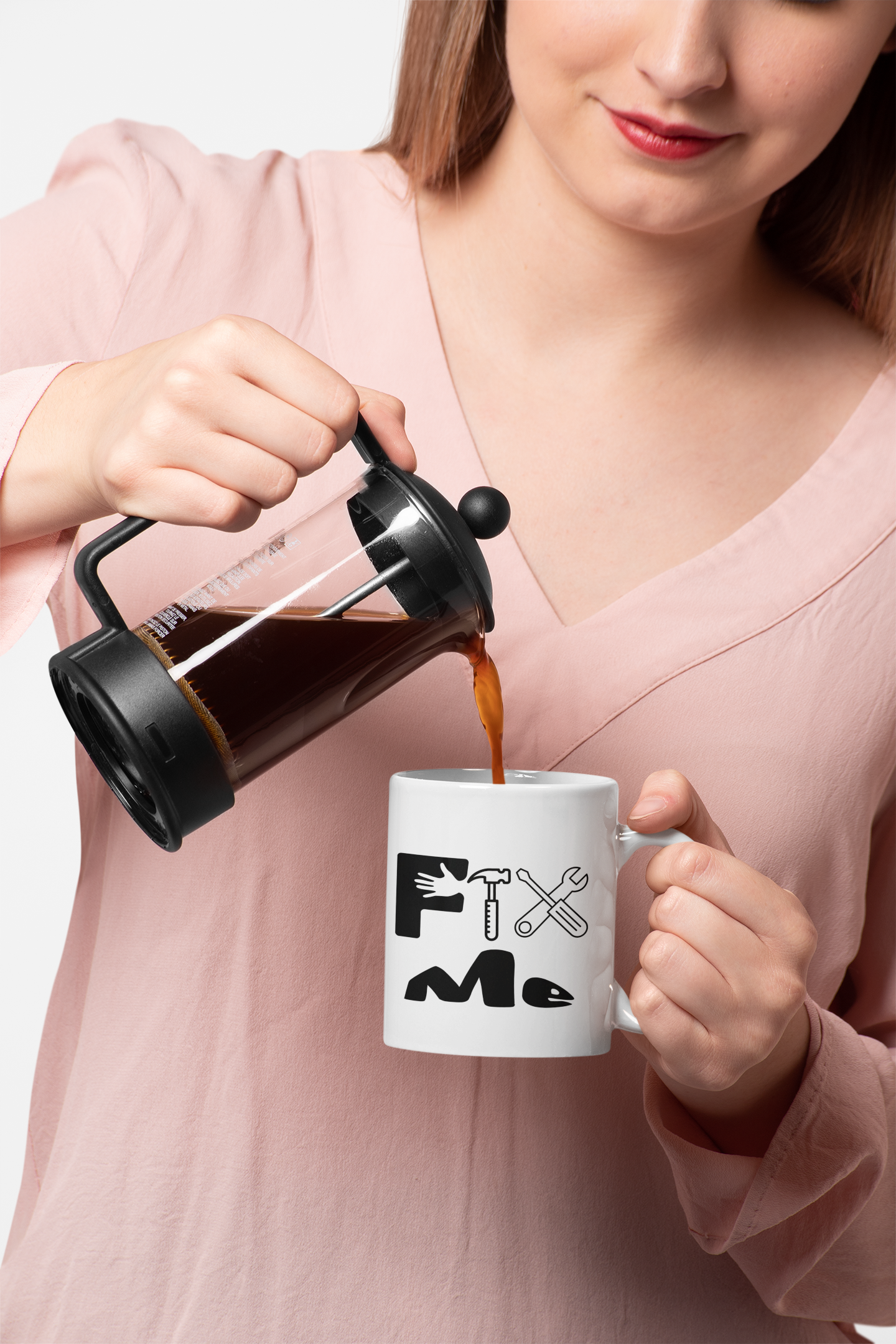 Fix Me (black) - Ceramic Mug