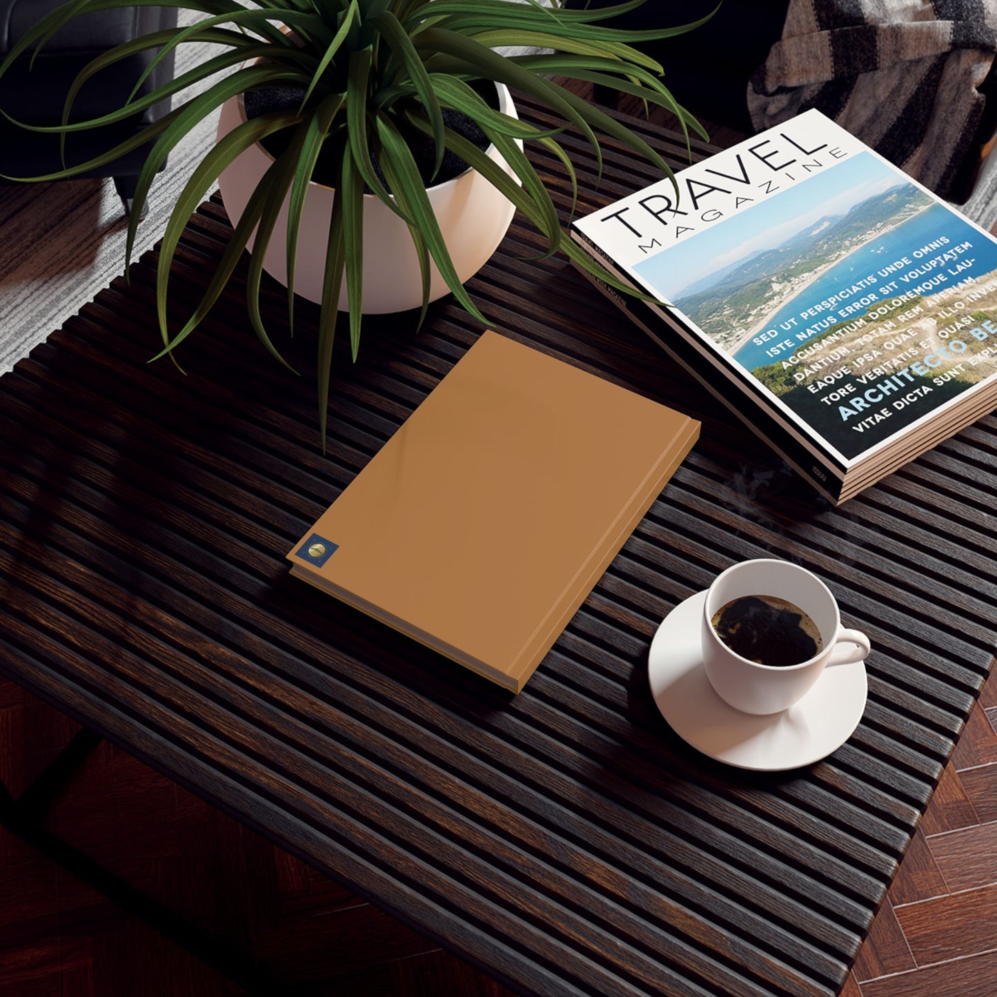 Make-It-Your Own (light brown) | Personalized Hard Backed Journal