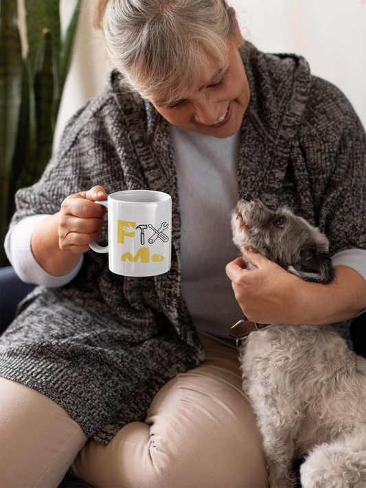 Fix Me (yellow) - Ceramic Mug