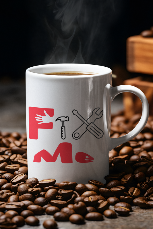 Fix Me (red) - Ceramic Mug