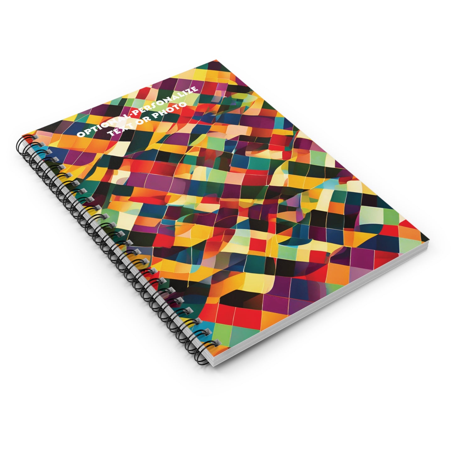 Colorful - Personalized Spiral Notebook