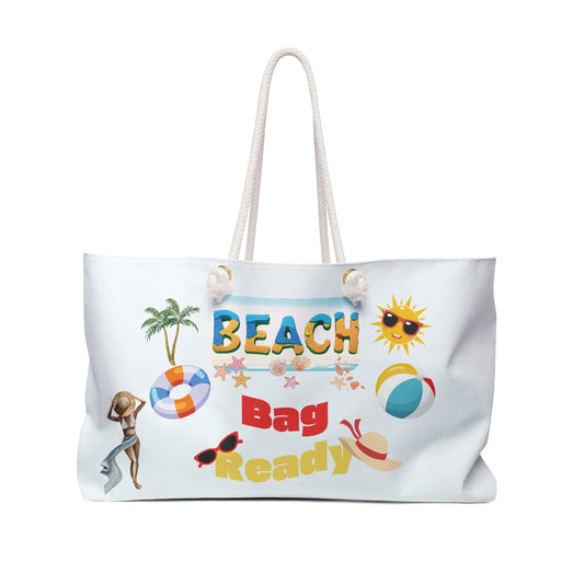 Beach Bag Ready - Weekender Bag for Travel & Special Occasions