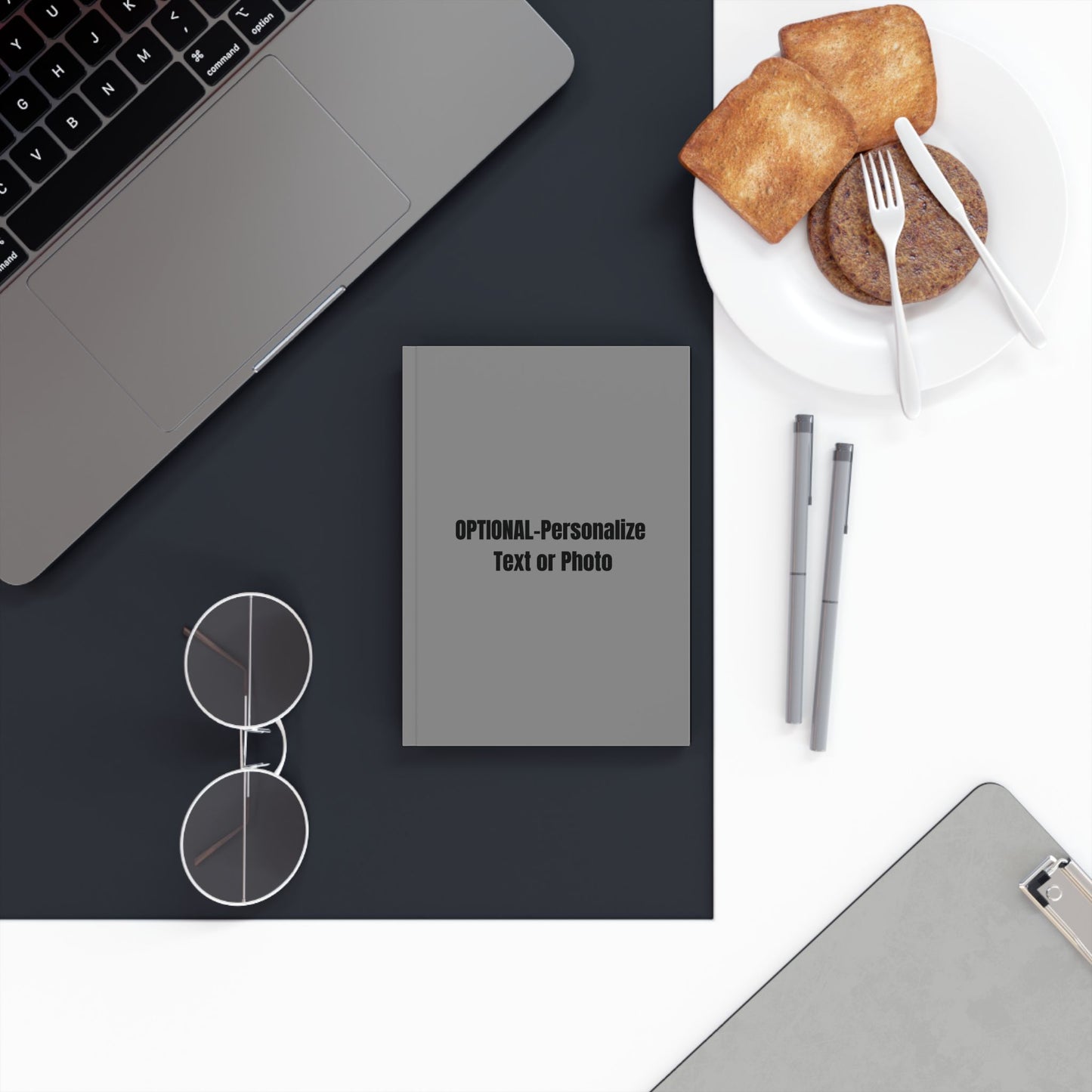 Make-It-Your Own (grey) | Personalized Hard Backed Journal