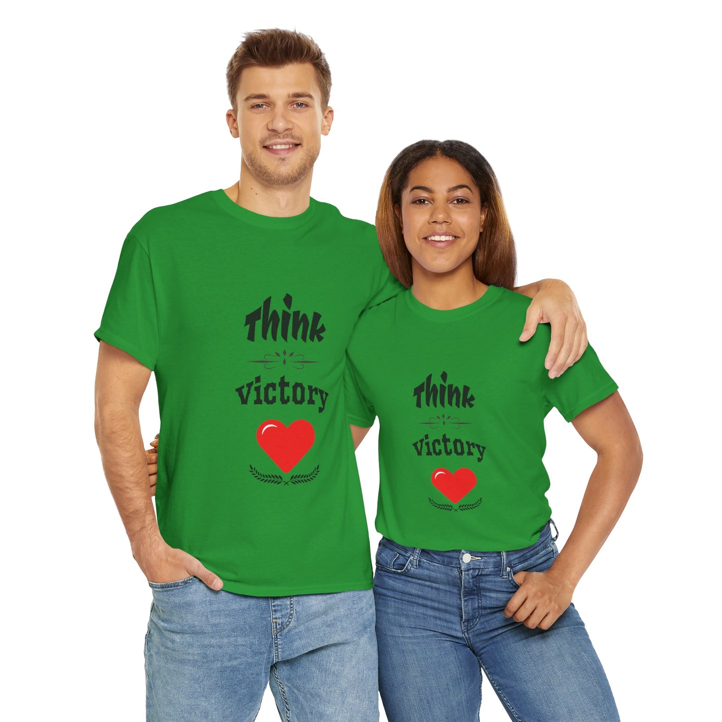 Think Victory - Unisex Heavy Cotton Tee