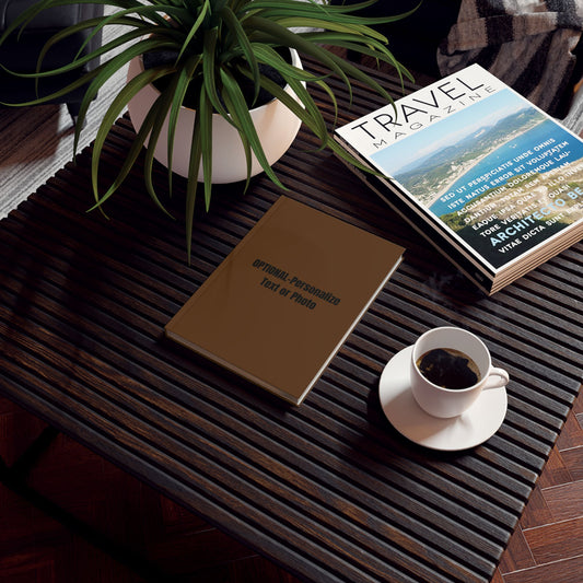 Make-It-Your Own (brown) | Personalized Hard Backed Journal