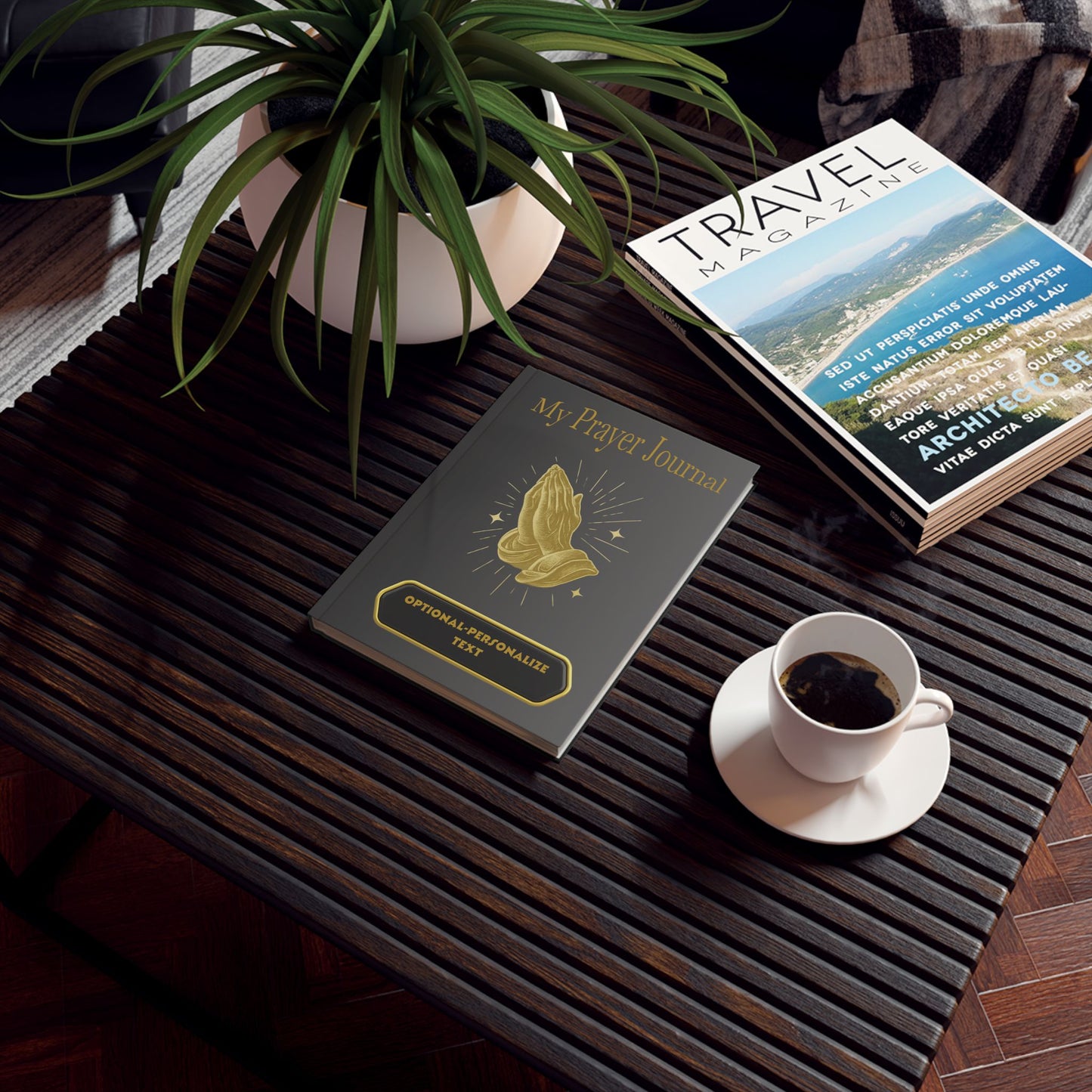 My Prayer Journal - Personalized Hard Backed Journal for Reflection and Inspiration