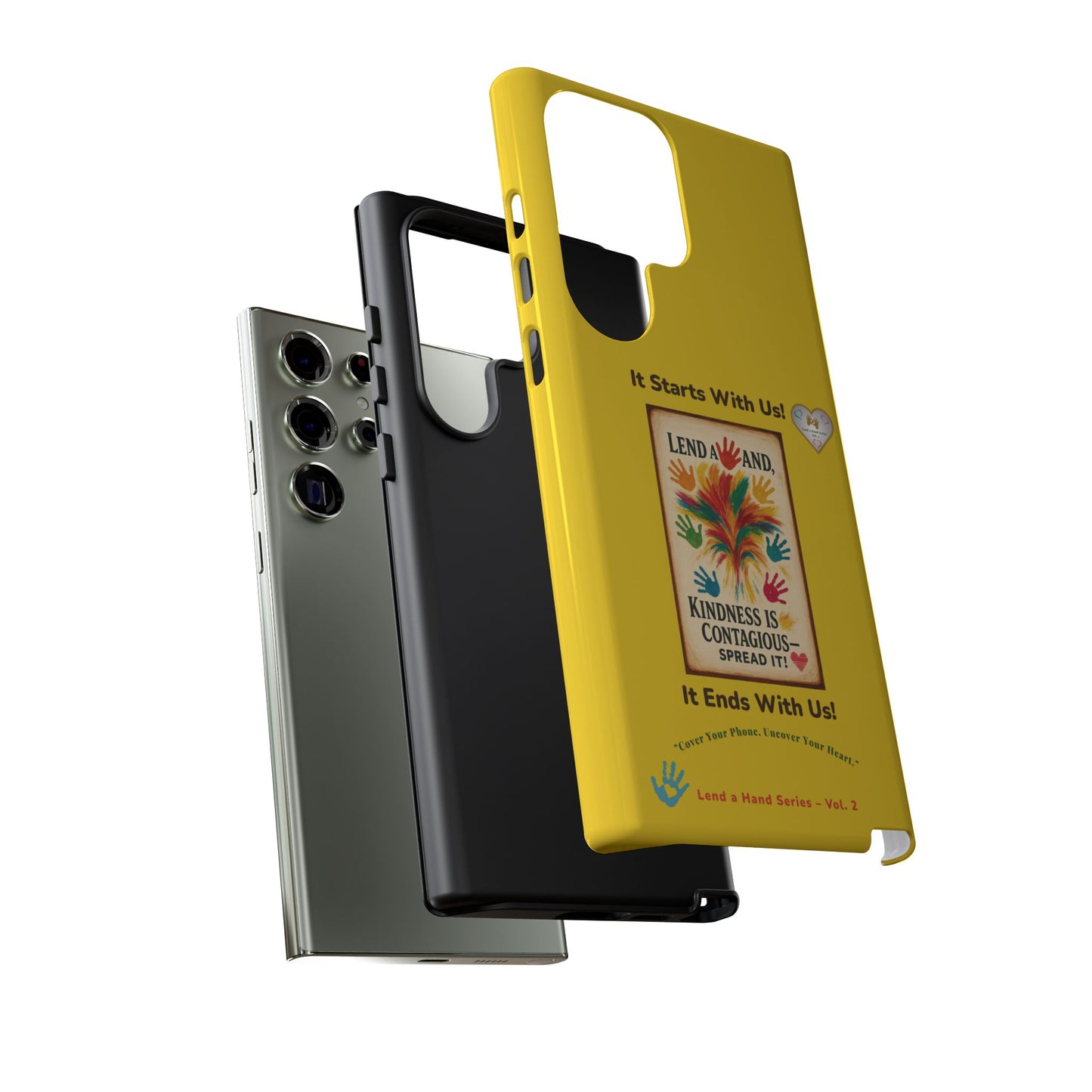 Lend a Hand, Lift a Heart – Phone Case Samsung Vol. 2 | "Cover Your Phone. Uncover Your Heart."