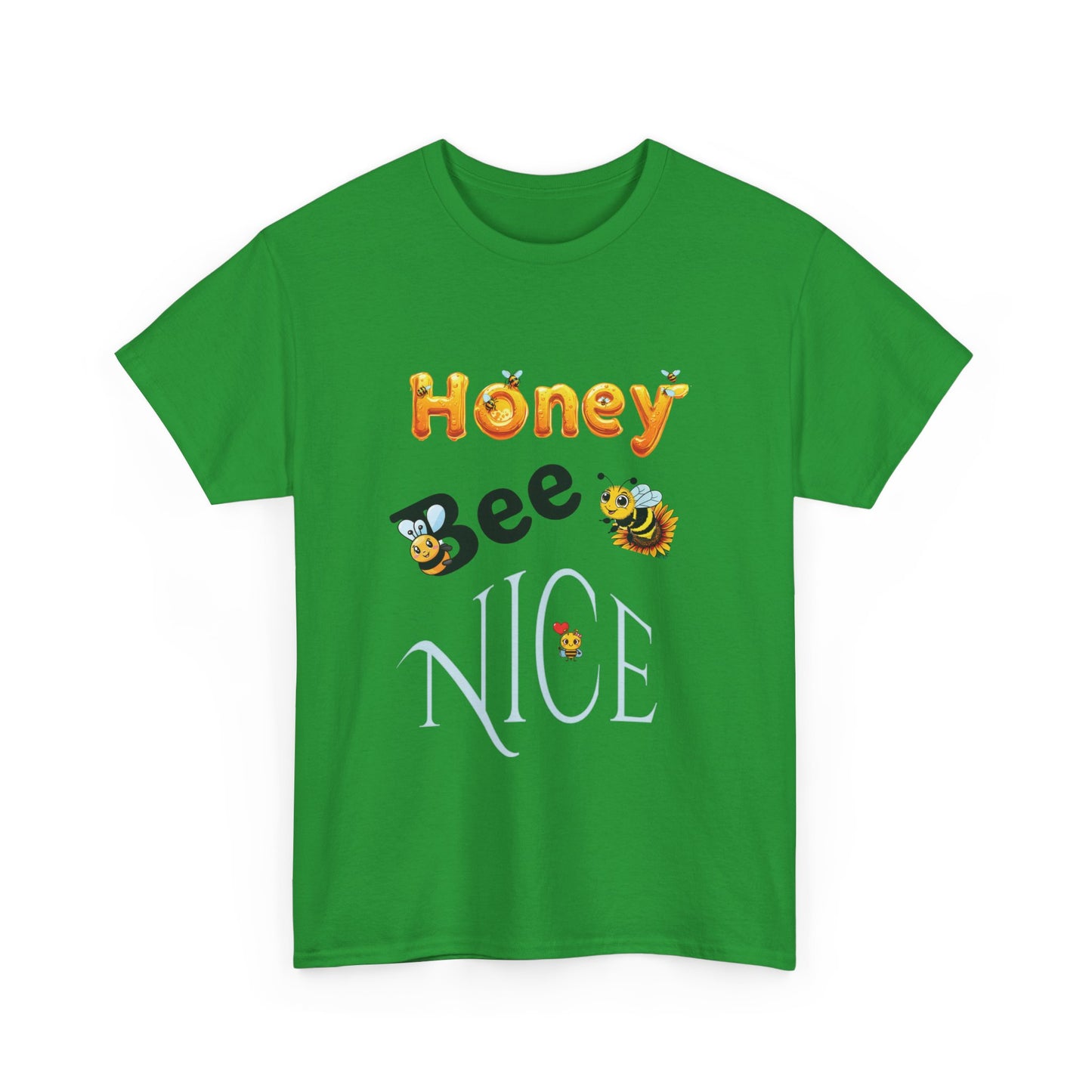 Honey Bee Nice - Heavy Cotton Tee