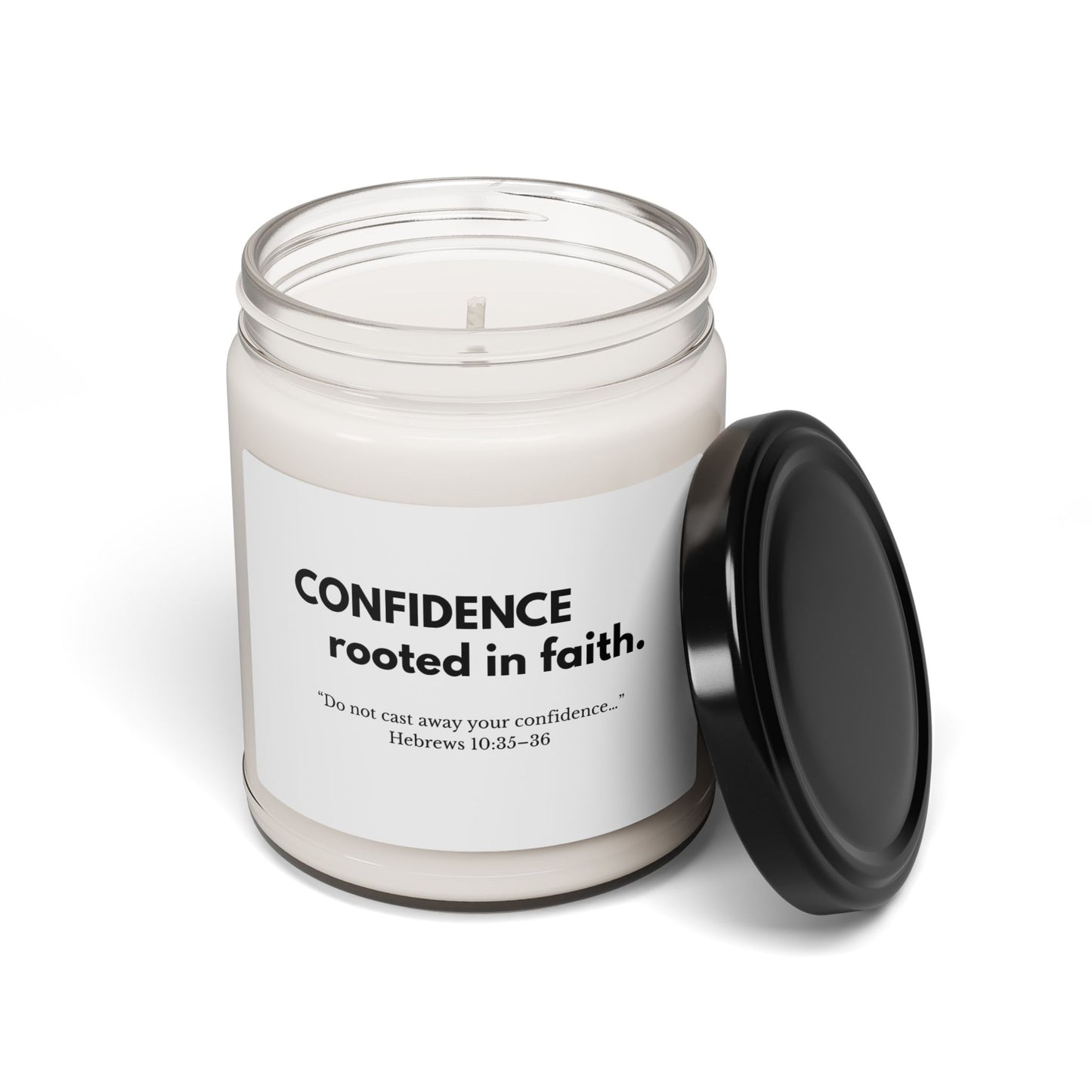 Confidence Rooted in Faith Soy Candle | Faith-Inspired  Home Decor